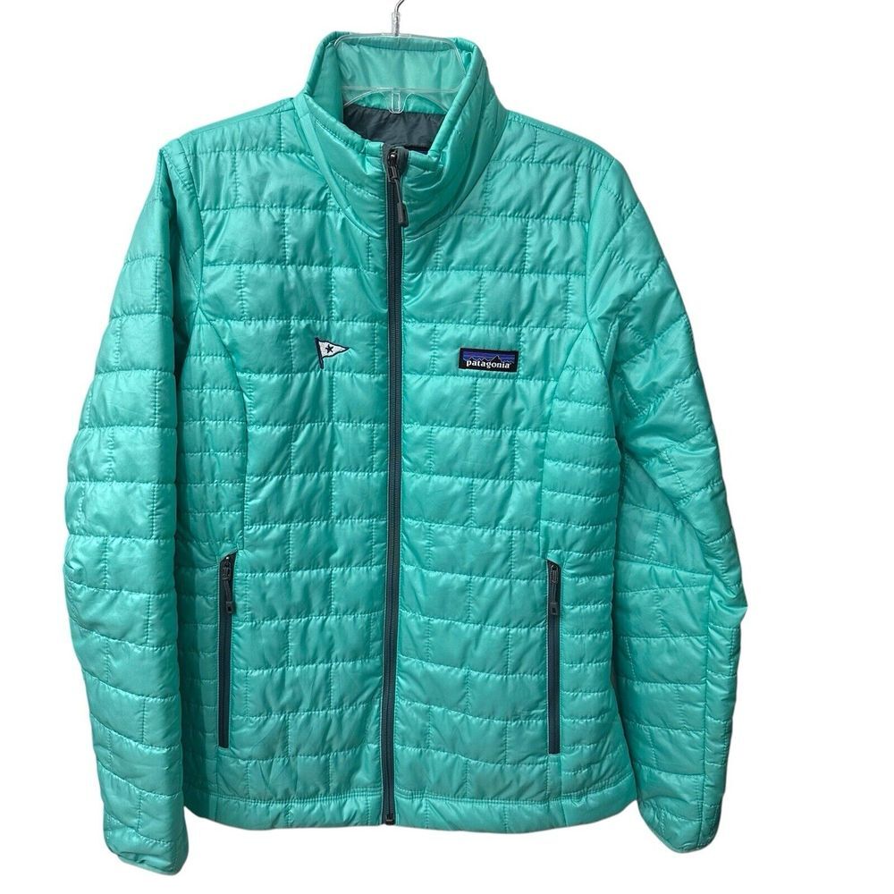 Patagonia Women's Nano Puff Jacket Full Zip Black Puffer Size XS STY84217